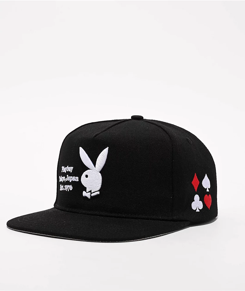 Color Bars x Playboy Tokyo Club Black Snapback Hat | Arden Fair