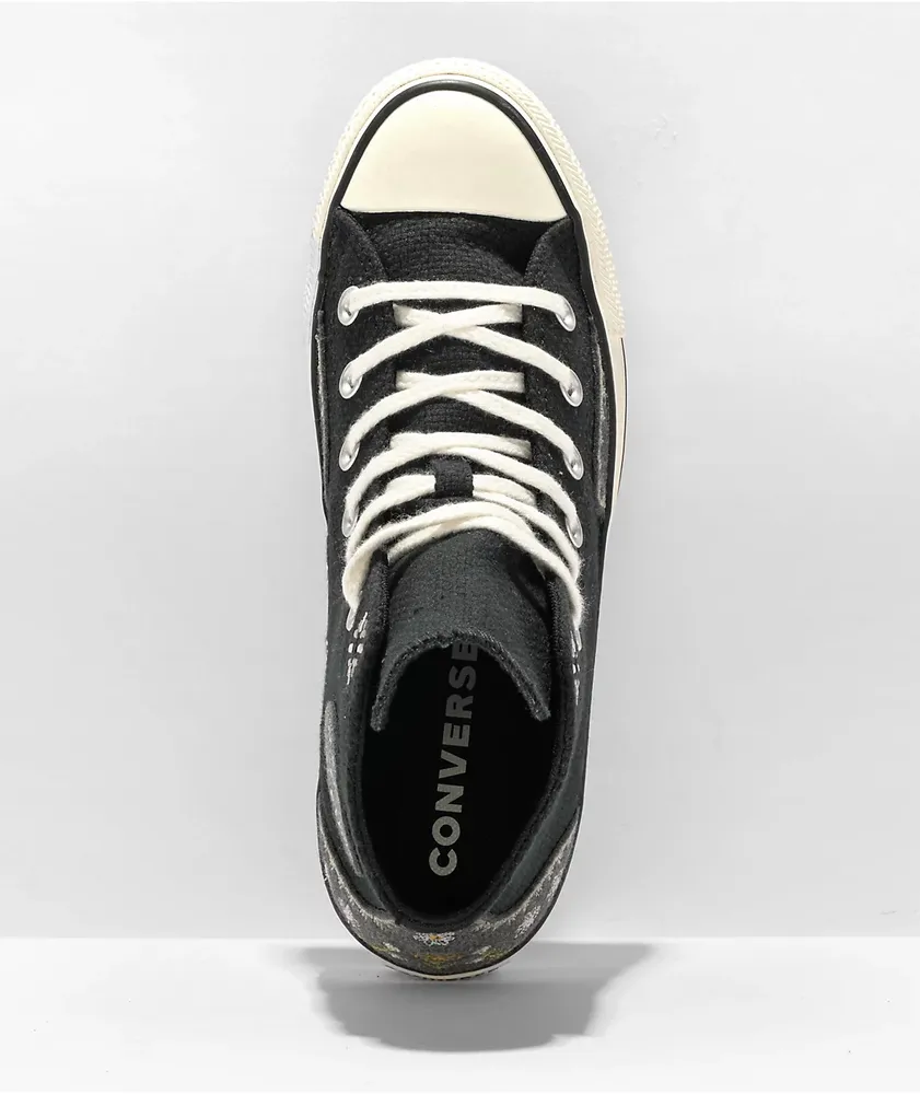 Converse Chuck Taylor All Star Autumn Embroidery Black High Top