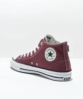 Converse shoes top burgundy