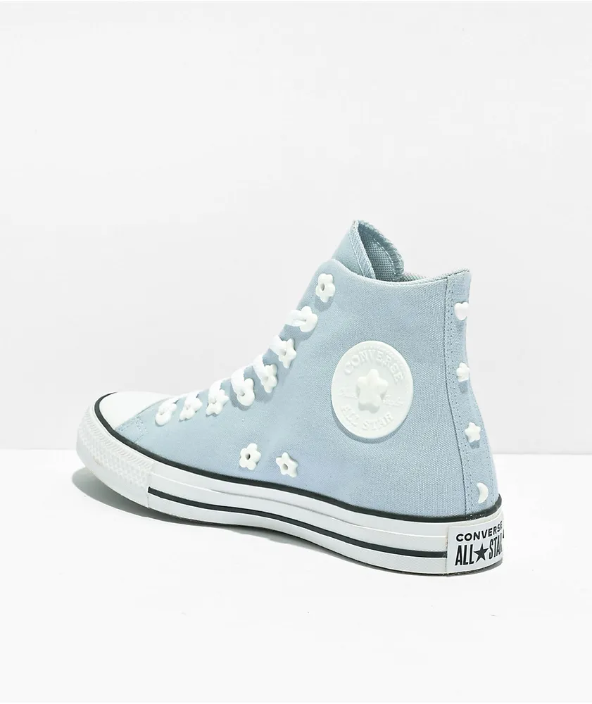 High top converse light blue cheap