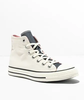 Converse Chuck Taylor All Star Kidult Lift Blue High Top Shoes