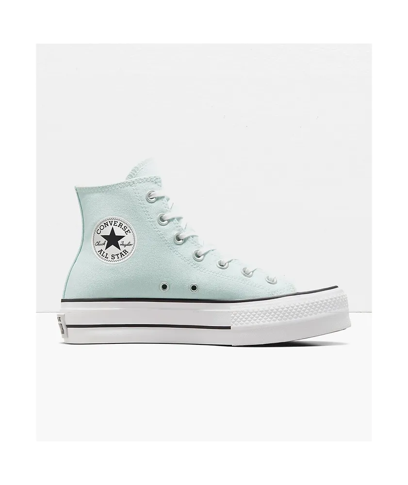 Converse mint green high tops best sale