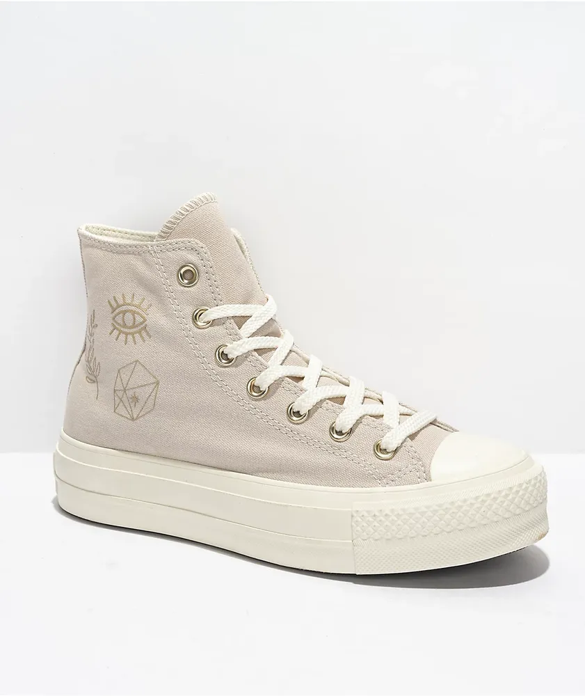 Converse Chuck Taylor All Star Lift Hi Desert Sand Festival