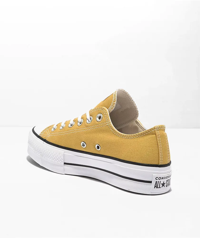 Converse platform yellow cheap