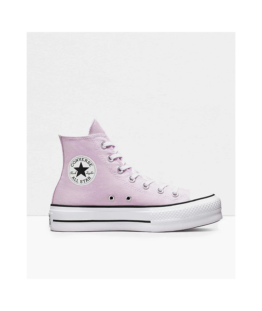 Converse Chuck Taylor All Star Lift Pale Amethyst High Top Platform