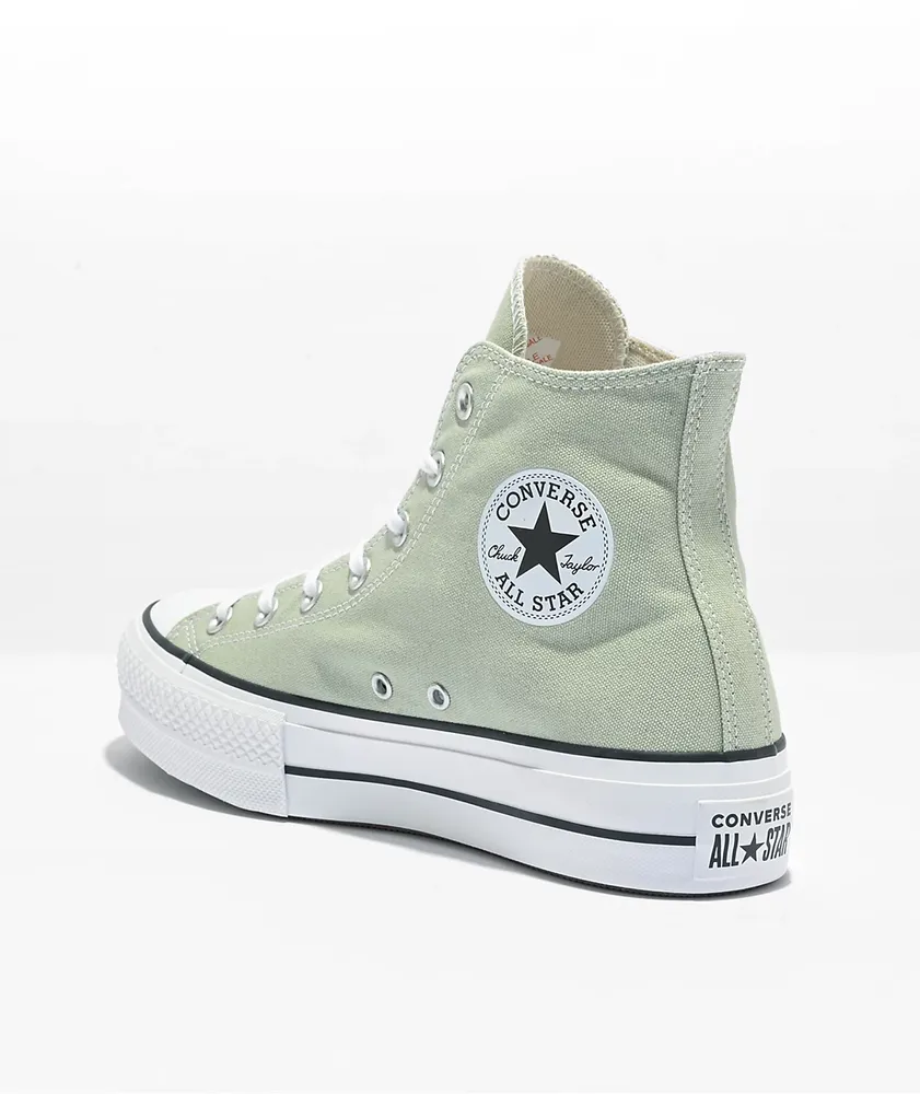 Converse Chuck Taylor All Star Lift Summit Sage High Top Shoes 