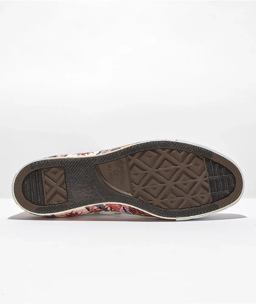 ♡C♡ Converse Chuck Taylor All Star Lo-Fi Jungle White High Top Shoes