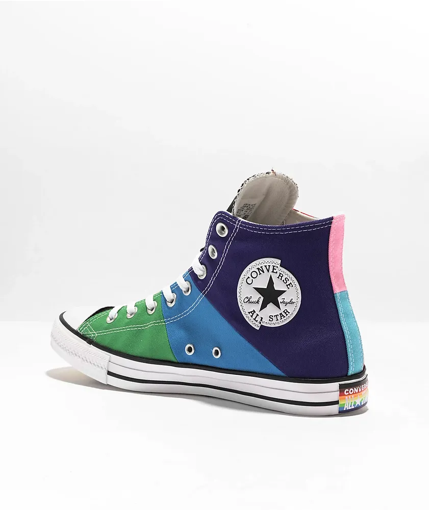 Converse best sale shoes pride