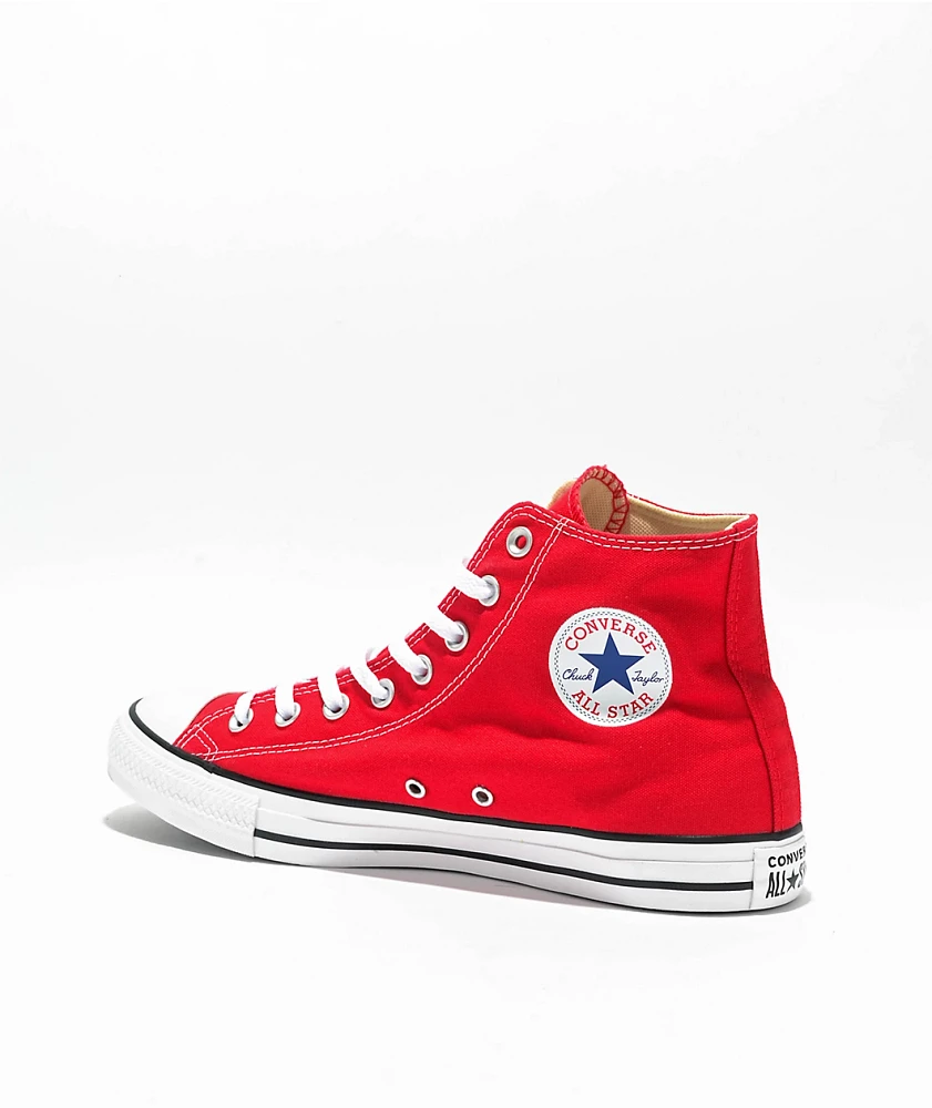 Converse Chuck Taylor All Star Red High Top Shoes | MainPlace Mall Converse Chuck Taylor All Star Red High Top Shoes | MainPlace Mall