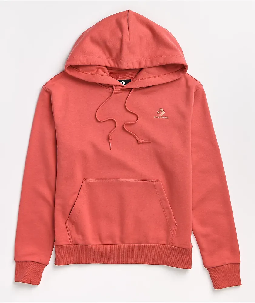 Coral hoodie hotsell