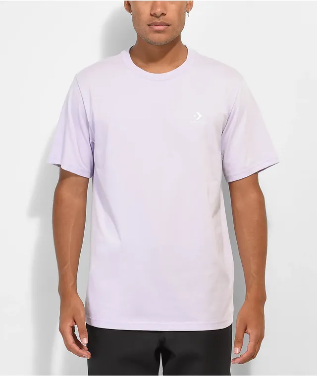 Converse t on sale shirt mens purple