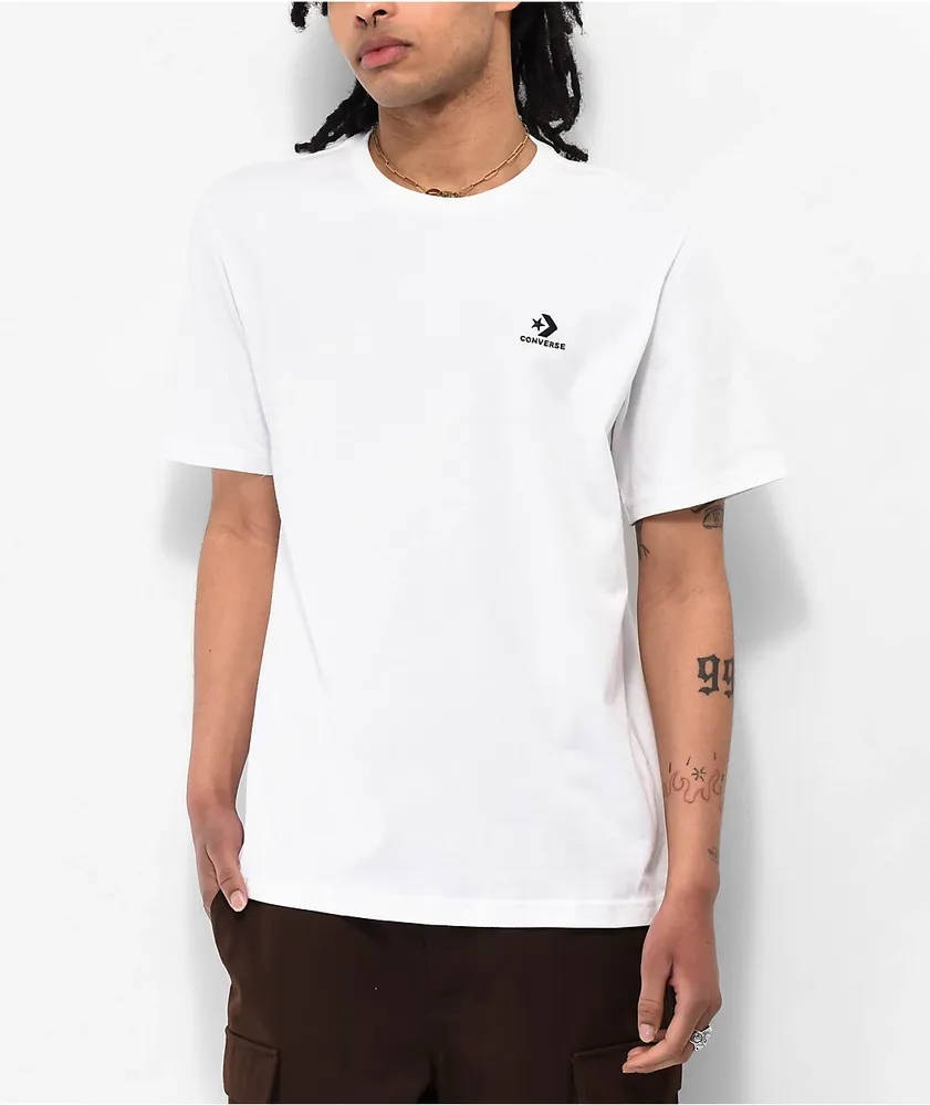 Converse Go To Embroidered Star White T Shirt CoolSprings Galleria