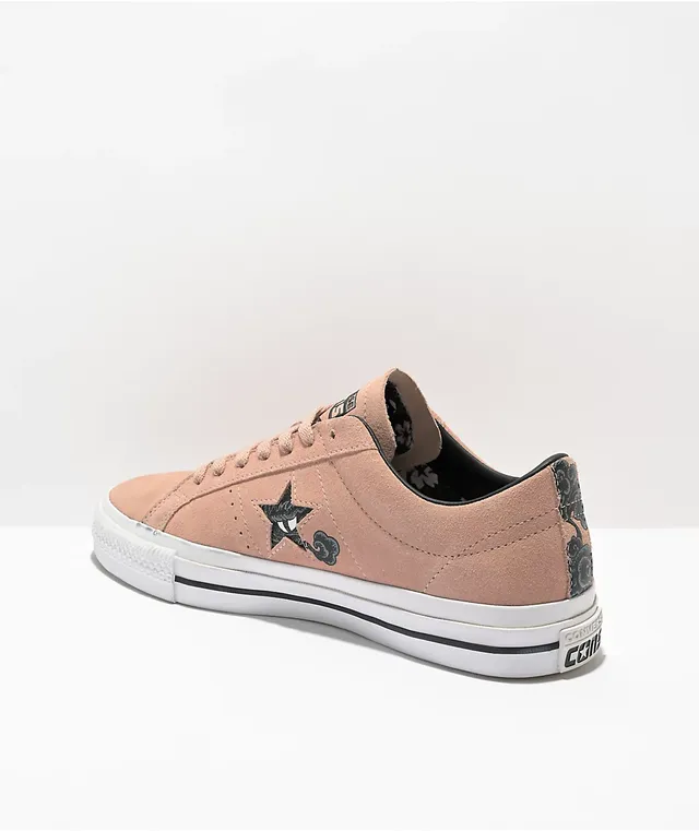 Converse one star on sale pro skate suede sequoia