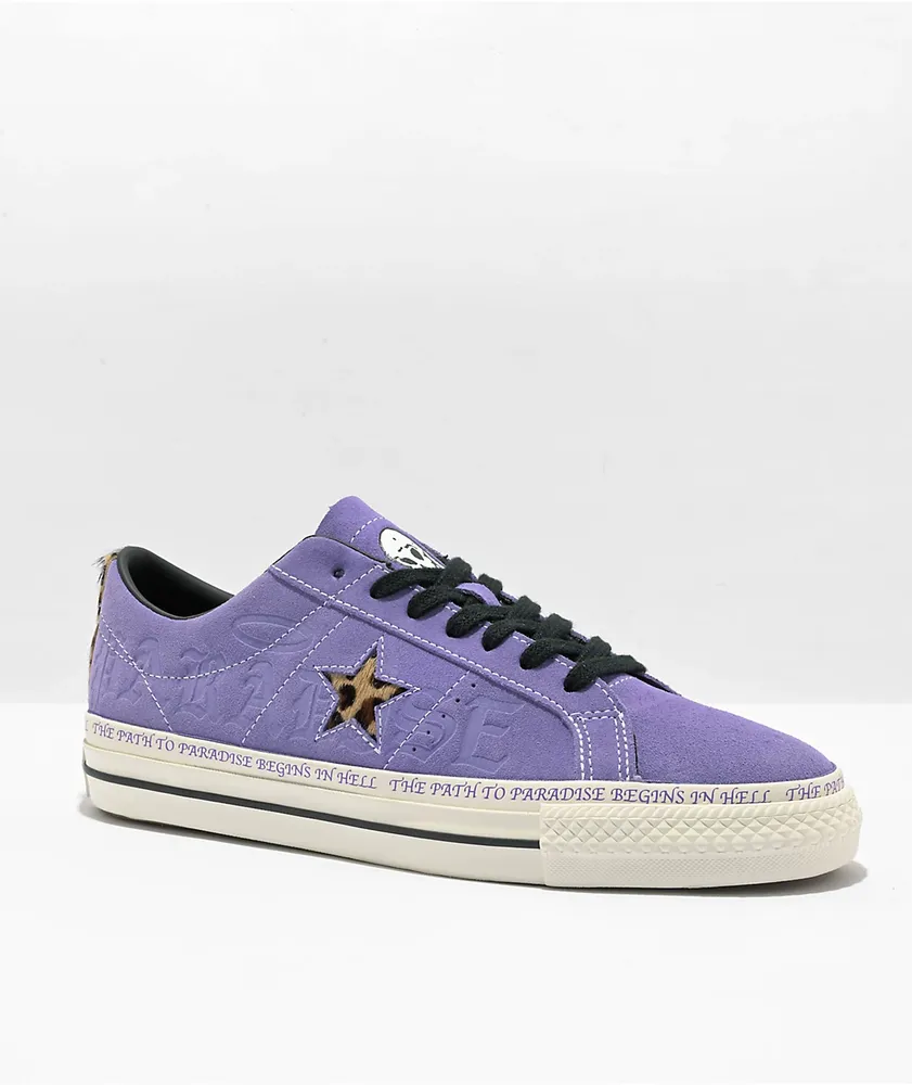 Converse One Star Pro Sean Pablo Lilac Suede Skate Shoes Mall of