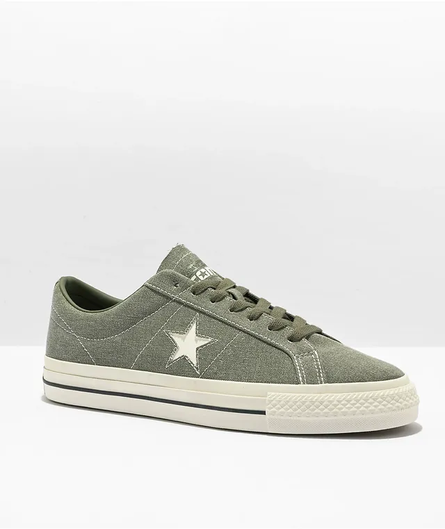 Converse one star pro skate suede sequoia outlet