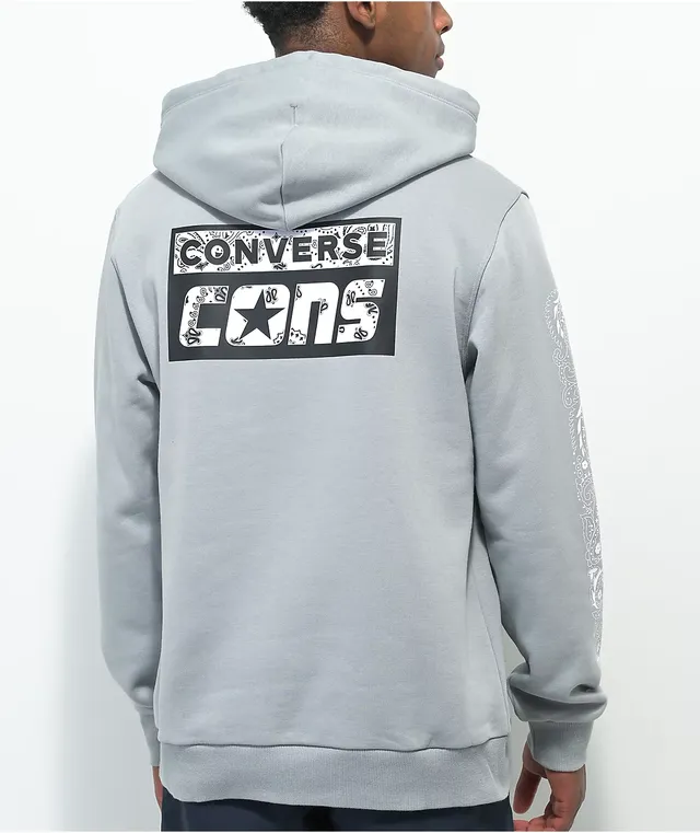 Converse grey cheap hoodie