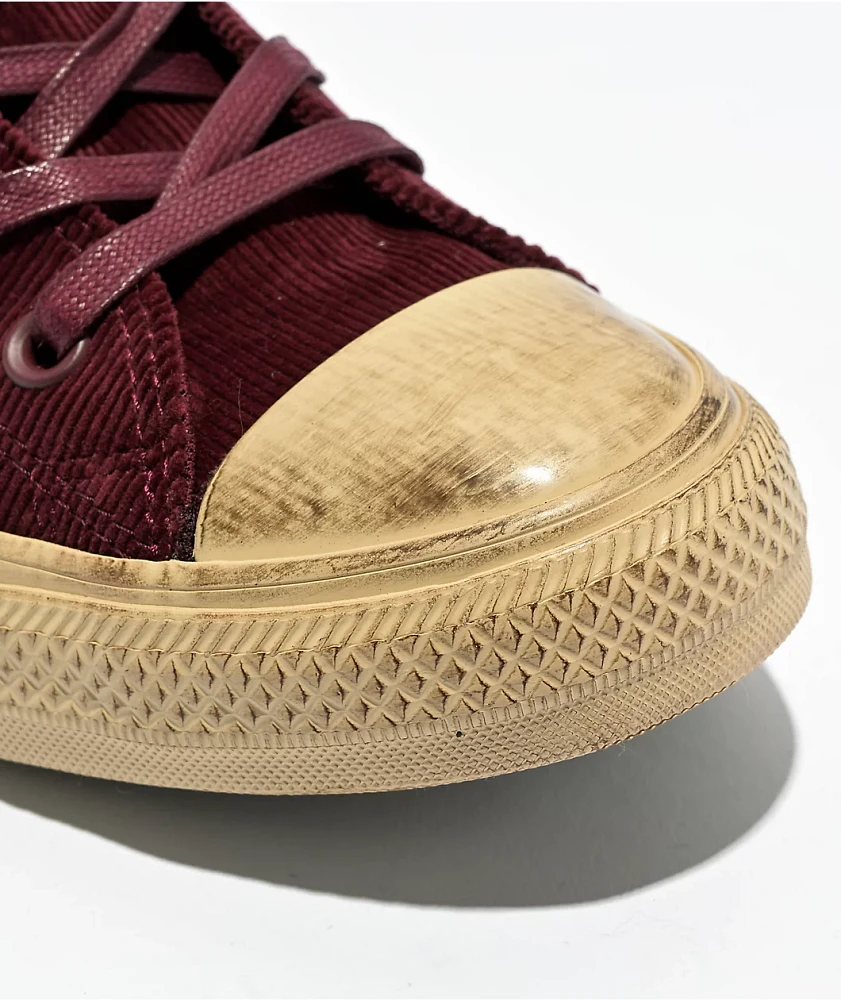 Converse x Wonka Chuck Taylor All Star Bordeaux Corduroy Shoes