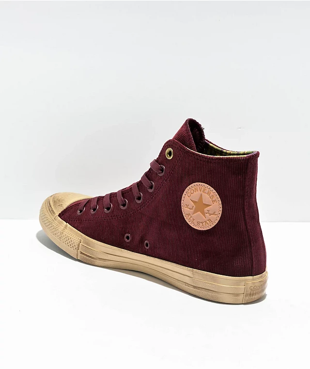 Converse x Wonka Chuck Taylor All Star Bordeaux Corduroy Converse x Wonka Chuck Taylor All Star Bordeaux Corduroy