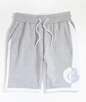 Cookies Oversized Print Grey Sweat Shorts | MainPlace Mall