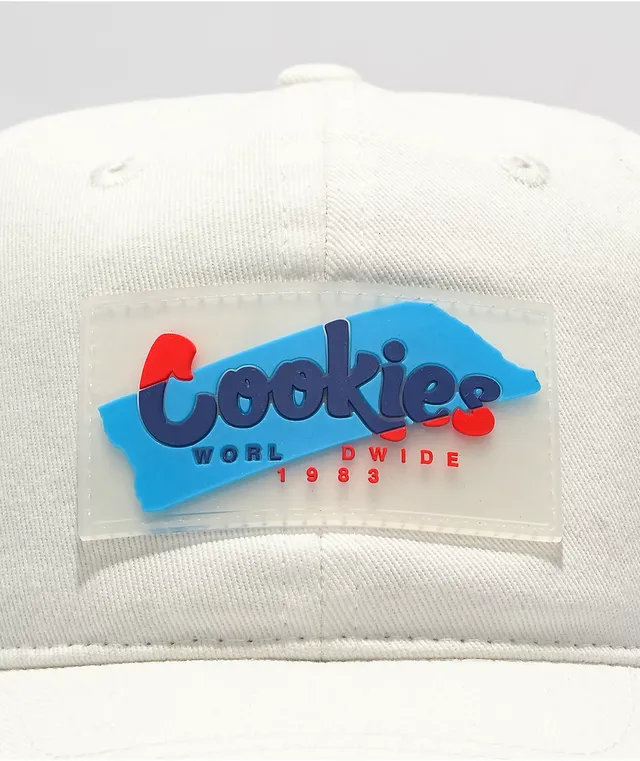 White strapback hat store