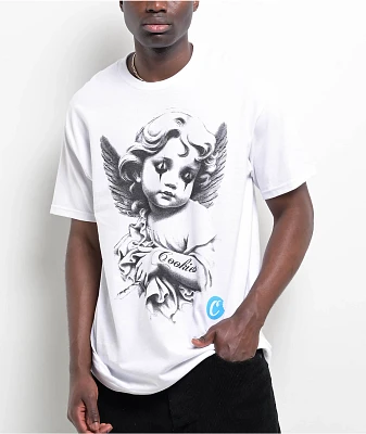 Cookies Angel White T-Shirt | Liberty Center Cookies Angel White T-Shirt | Liberty Center