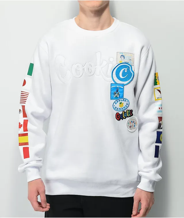 Cookies Award Tour White Crewneck Sweatshirt CoolSprings Galleria