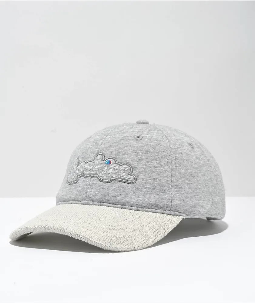 Grey strapback hat new arrivals