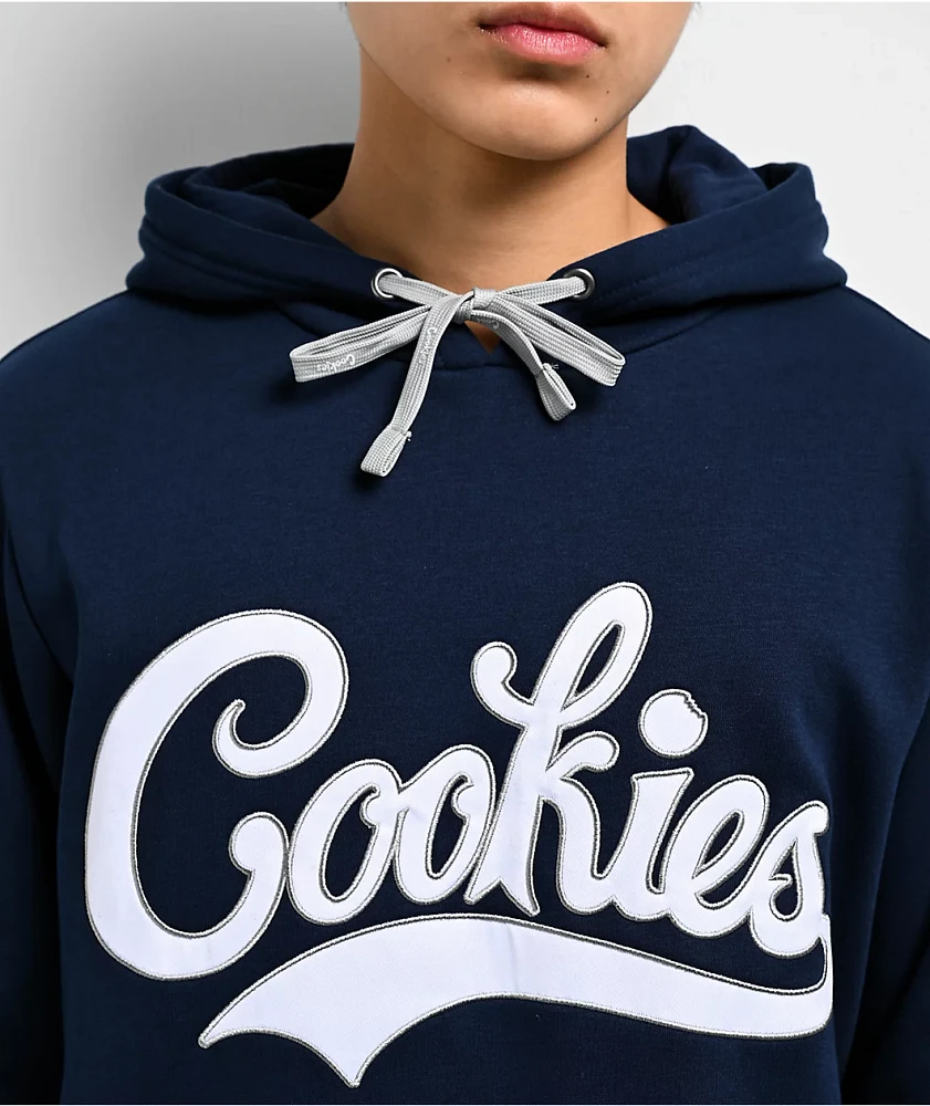 Cookies Bases Loaded Navy Hoodie | MainPlace Mall