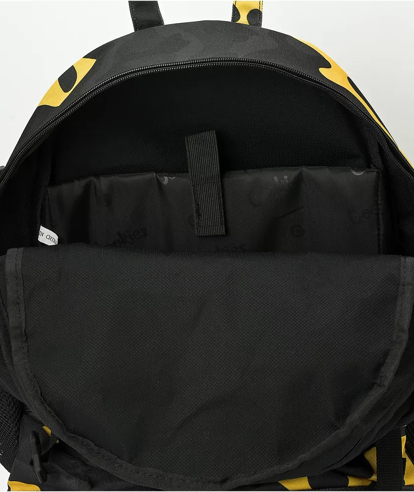 Yellow camo backpack 2025