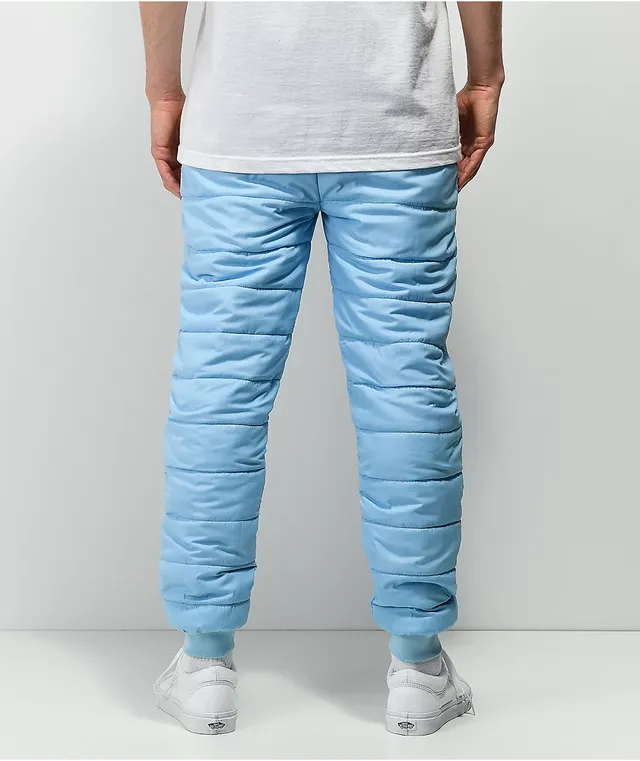 Zumiez blue and pink sweatpants store