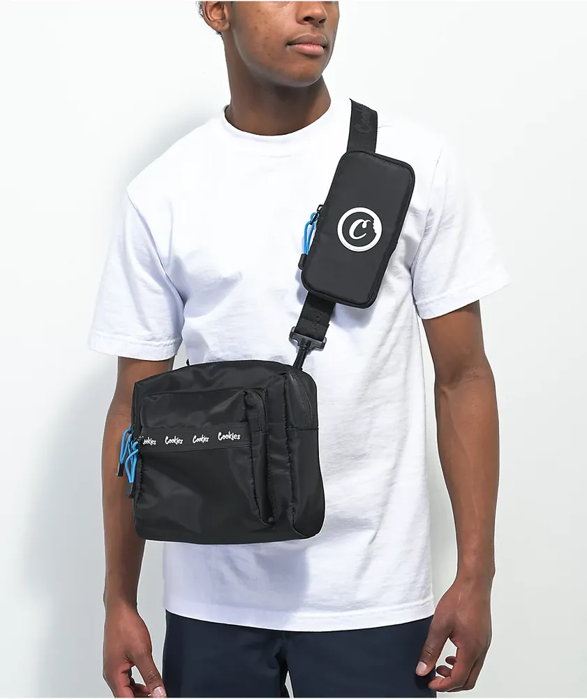 Converse Cookies Charter Smell Proof Black Crossbody Bag