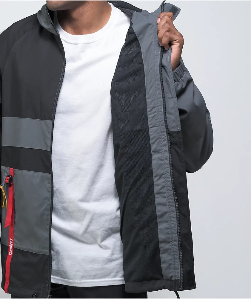 Cookies Colores Black Windbreaker Jacket | MainPlace Mall