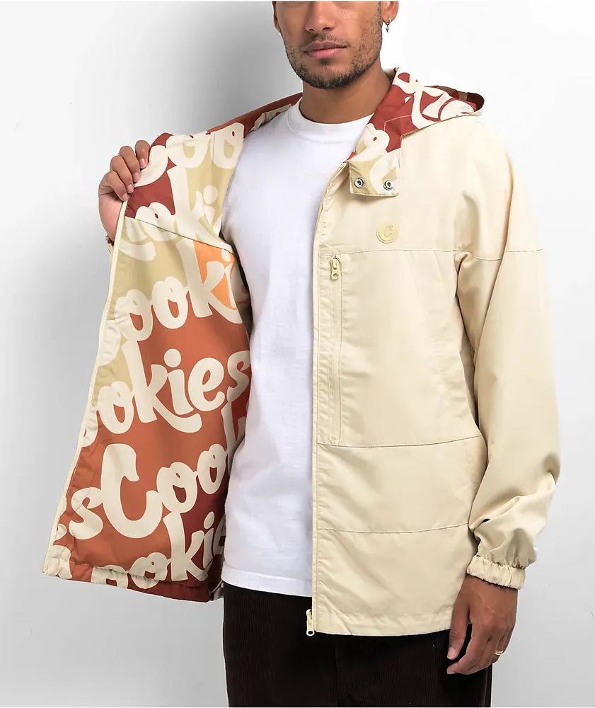 Cookies Continental Khaki Reversable Anorak Jacket at Mall of