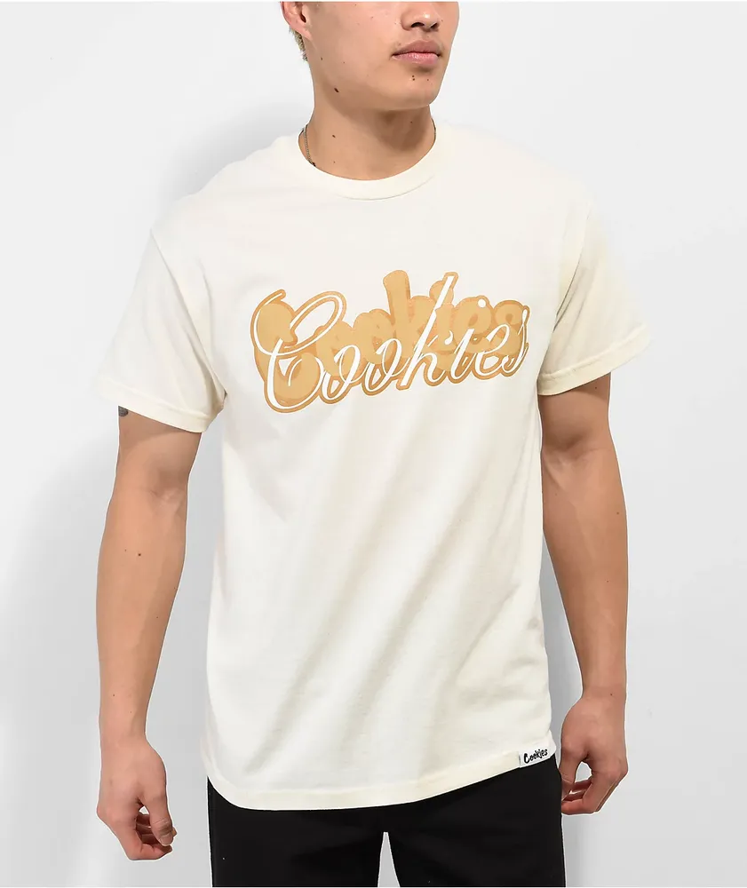 Cookies Costa Nostra Cream T Shirt Vancouver Mall