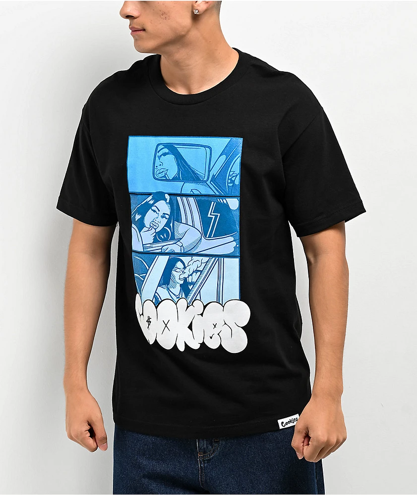 Cookies Cruisin Chola Black T-Shirt at Foxvalley Mall in Aurora, IL