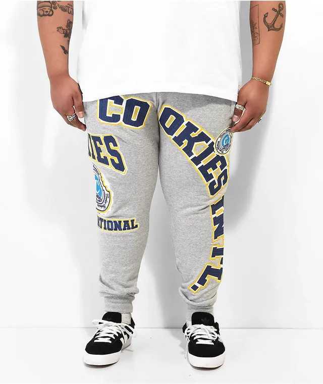 Gray sweatpants cookies clearance