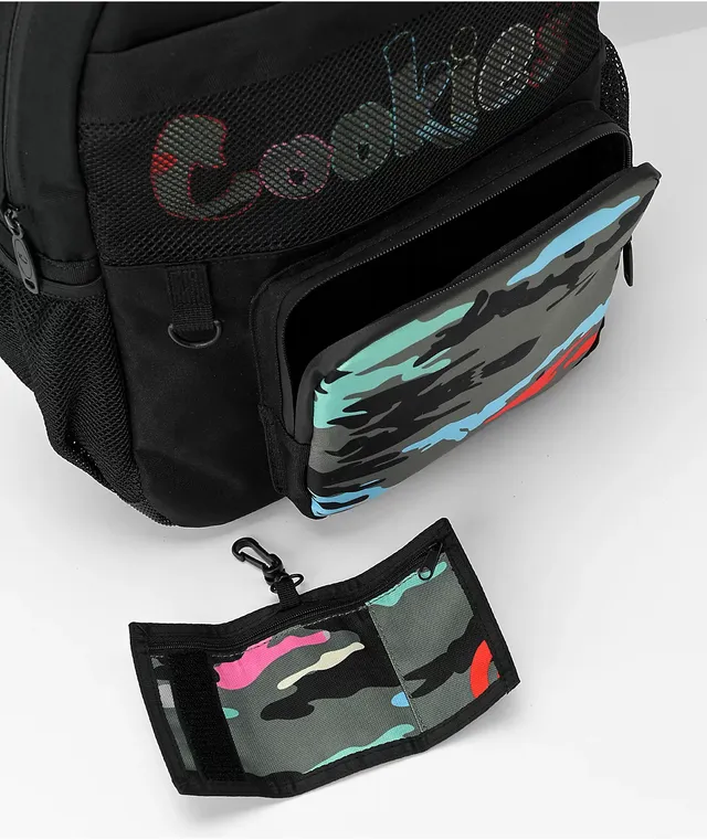 Cookies Escobar Smell Proof Black Camo Backpack Willowbrook