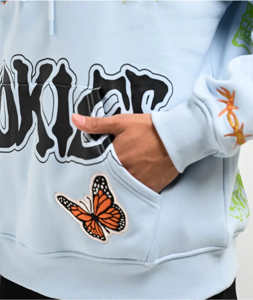 Cookies Highest Of Highs Light Blue Hoodie | MainPlace Mall