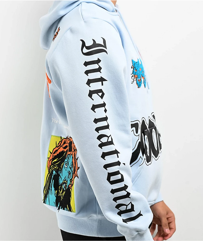 Cookies Highest Of Highs Light Blue Hoodie | MainPlace Mall
