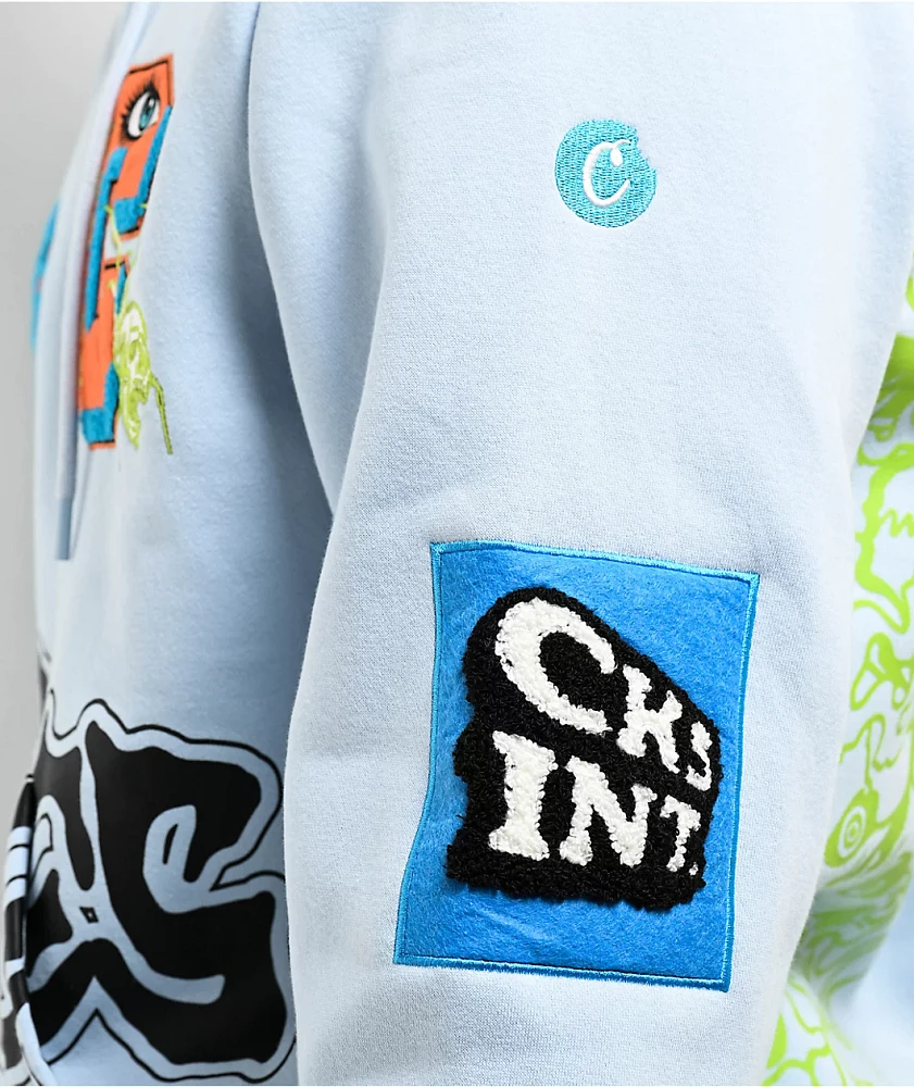 Cookies Highest Of Highs Light Blue Hoodie | MainPlace Mall