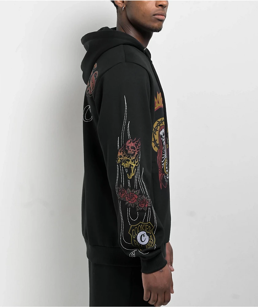 Cookies Highway Black Zip Hoodie | MainPlace Mall
