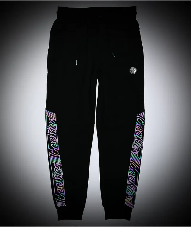 Holographic sweatpants store