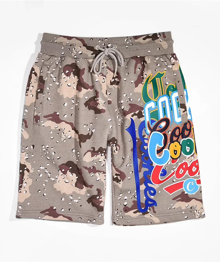 Camo hotsell sweat shorts