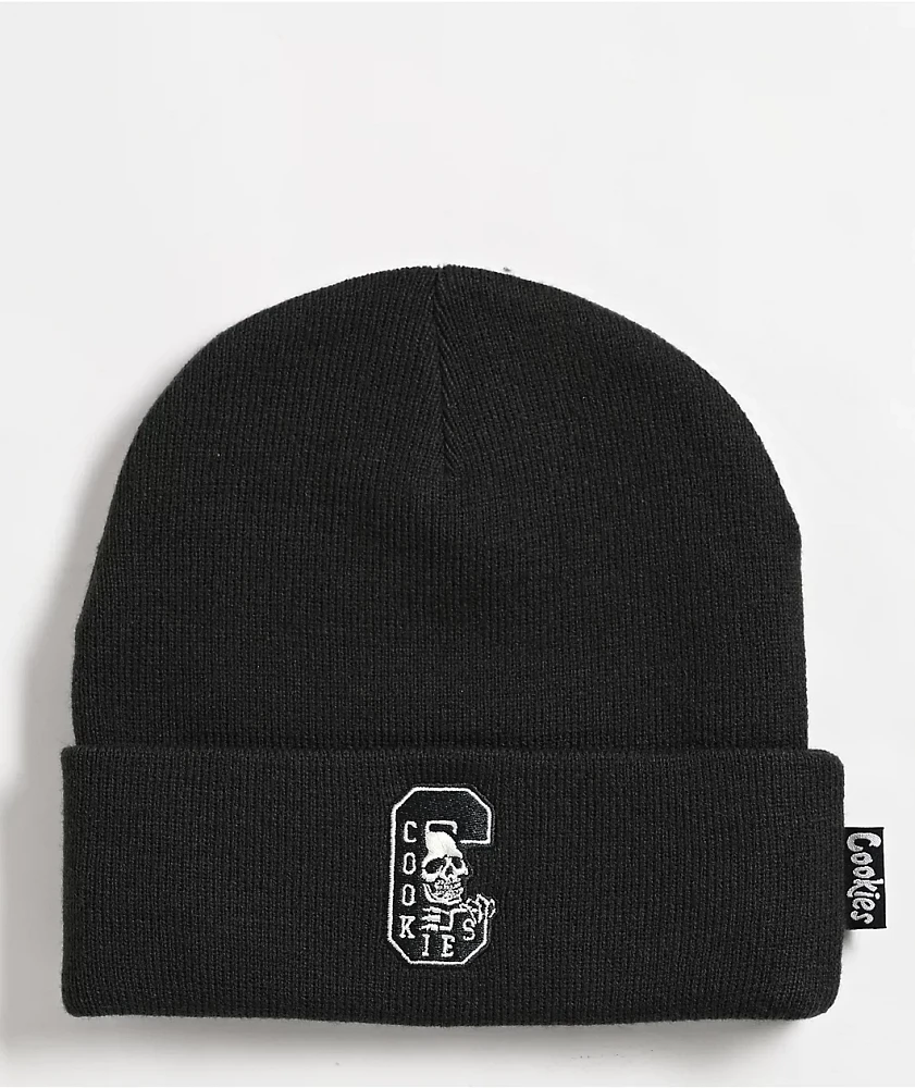 Cookies Livewire C-Skull Black Beanie | Liberty Center