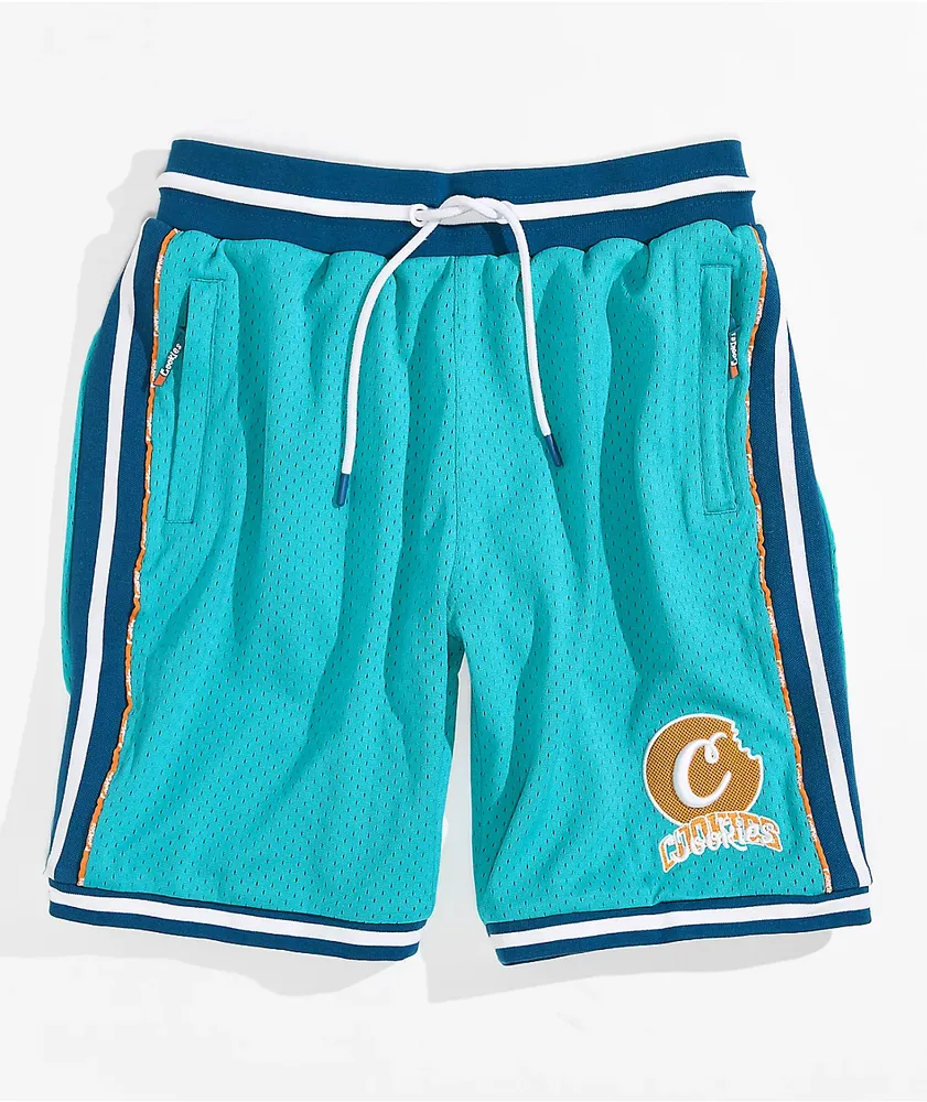 Teal basketball shorts deals