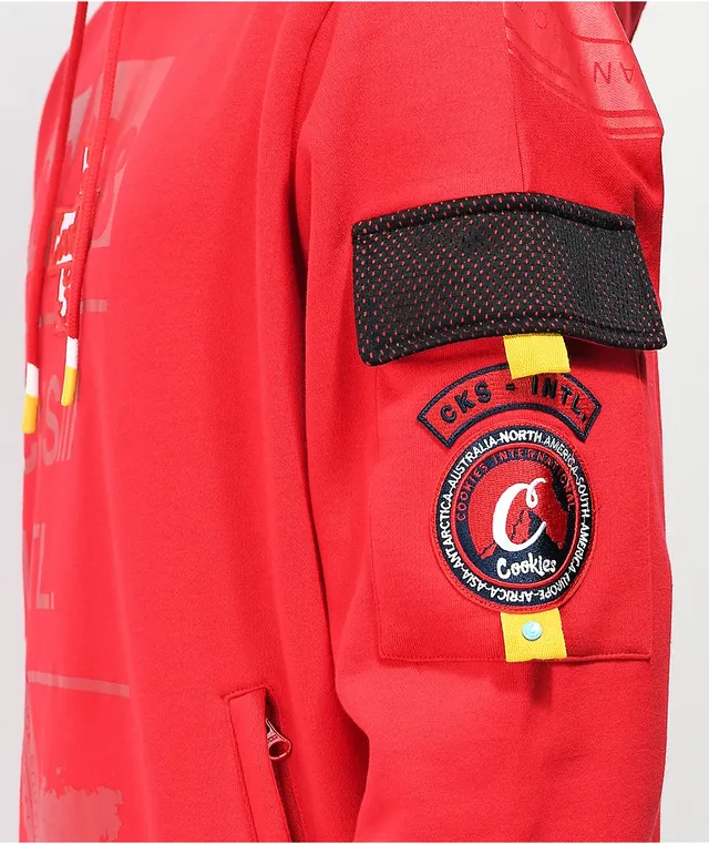 Cookies red hoodie top