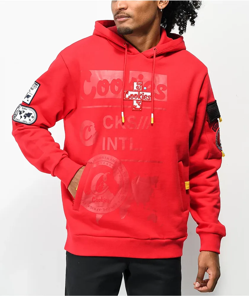 Cookies red hoodie clearance