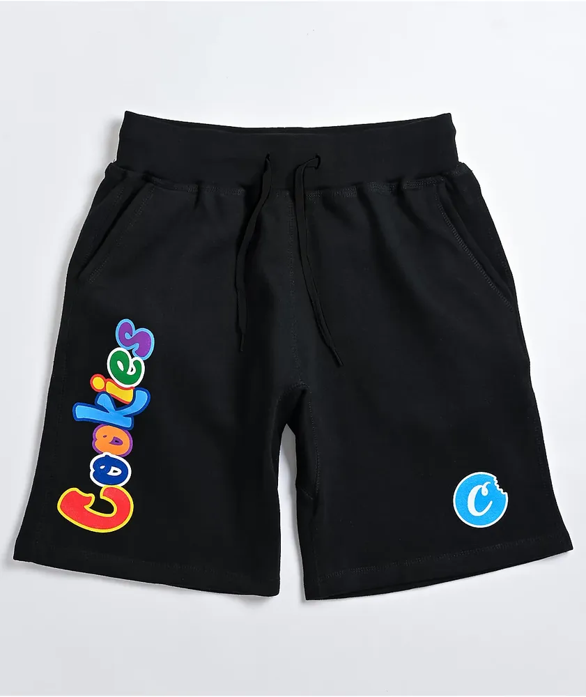 Cookies multi print sweat shorts deals