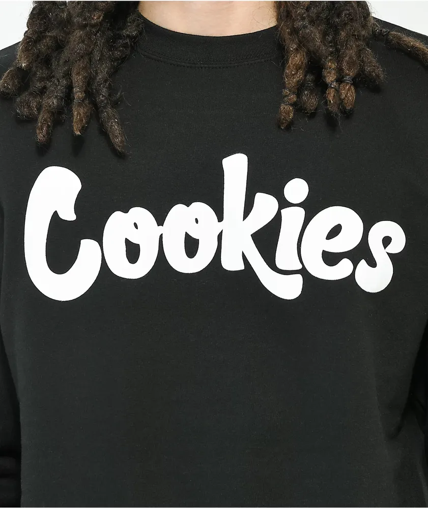 Cookies OG Mint Black Crewneck Sweatshirt | MainPlace Mall