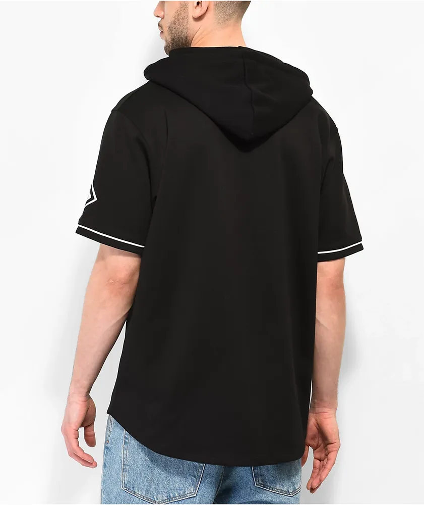 Hooded baseball jersey store